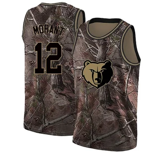Youth Ja Morant Memphis Grizzlies Camo Swingman Realtree Collection Jersey