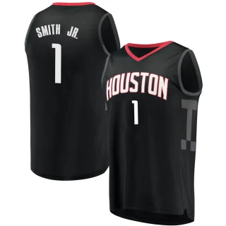 Youth Jabari Smith Jr. Houston Rockets Black Fast Break Jersey - Statement Edition