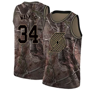 Youth Jabari Walker Portland Trail Blazers Camo Swingman Realtree Collection Jersey