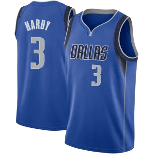 Youth Jaden Hardy Dallas Mavericks Royal Swingman Jersey - Icon Edition