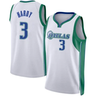 Youth Jaden Hardy Dallas Mavericks White Swingman 2021/22 City Edition Jersey