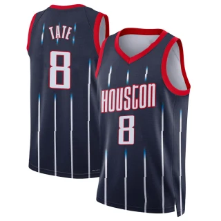 Youth Jae'Sean Tate Houston Rockets Navy Swingman 2021/22 City Edition Jersey
