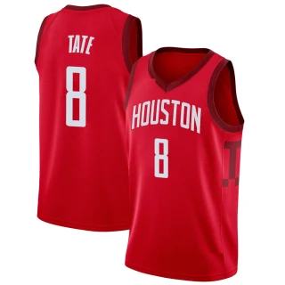 Youth Jae'Sean Tate Houston Rockets Red Swingman 2018/19 Jersey - Earned Edition