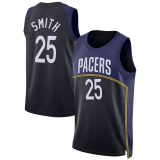 Youth Jalen Smith Indiana Pacers Blue Swingman 2022/23 City Edition Jersey