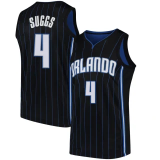 Youth Jalen Suggs Orlando Magic Black Swingman Jersey - Statement Edition