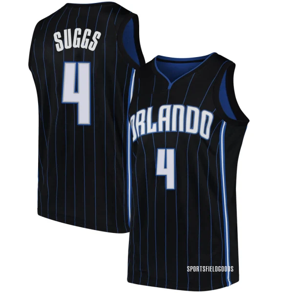 Youth Jalen Suggs Orlando Magic Black Swingman Jersey - Statement Edition