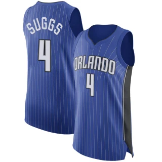 Youth Jalen Suggs Orlando Magic Royal Authentic Jersey - Icon Edition