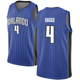 Youth Jalen Suggs Orlando Magic Royal Swingman Jersey - Icon Edition