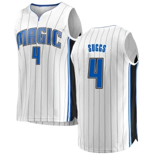Youth Jalen Suggs Orlando Magic White Fast Break Jersey - Association Edition
