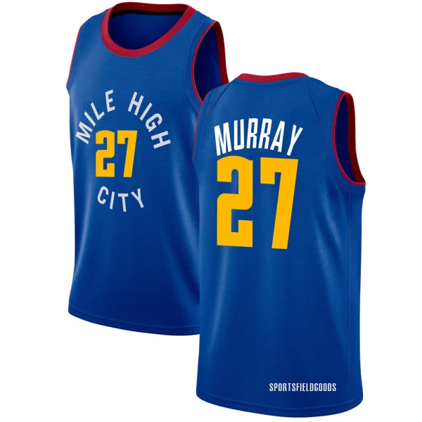 Youth Jamal Murray Denver Nuggets Blue Swingman Jersey - Statement Edition