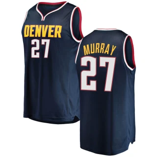 Youth Jamal Murray Denver Nuggets Navy Fast Break 2018/19 Jersey - Icon Edition