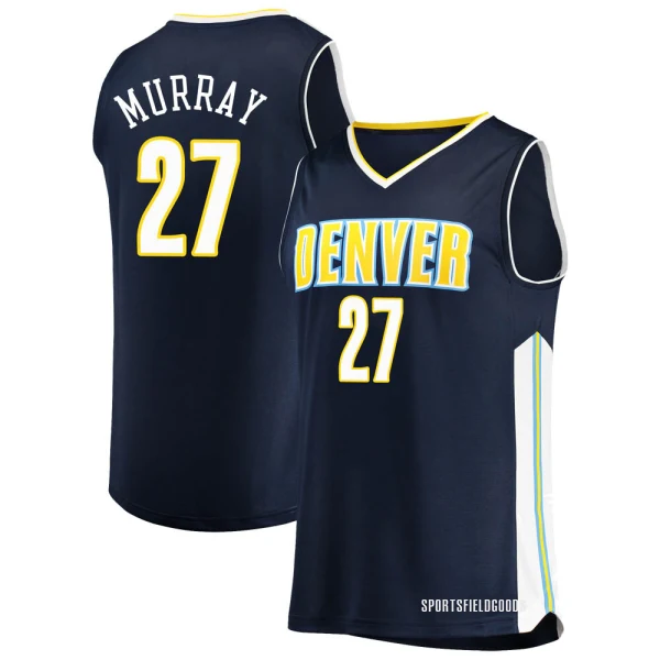 Youth Jamal Murray Denver Nuggets Navy Fast Break Jersey - Icon Edition