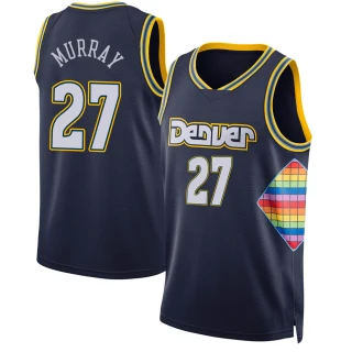 Youth Jamal Murray Denver Nuggets Navy Swingman 2021/22 City Edition Jersey