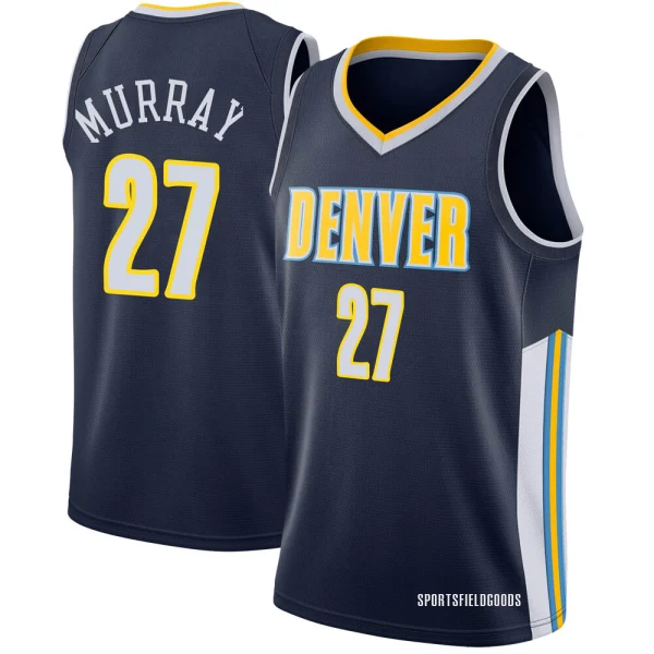Youth Jamal Murray Denver Nuggets Navy Swingman Jersey - Icon Edition
