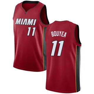 Youth Jamaree Bouyea Miami Heat Red Swingman Jersey - Statement Edition