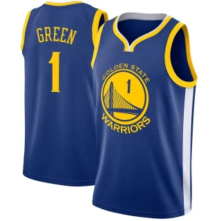 Youth JaMychal Green Golden State Warriors Blue Swingman Jersey - Icon Edition