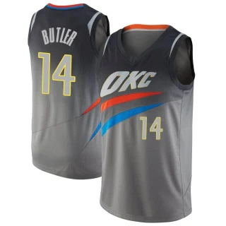 Youth Jared Butler Oklahoma City Thunder Gray Swingman Jersey - City Edition