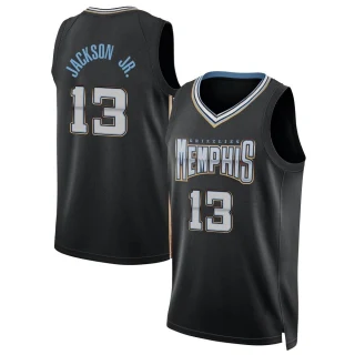 Youth Jaren Jackson Jr. Memphis Grizzlies Black Swingman 2022/23 City Edition Jersey