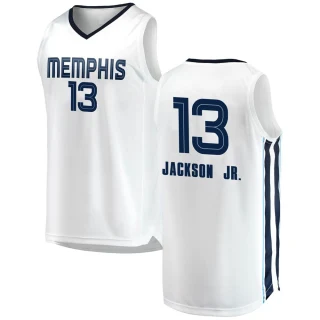 Youth Jaren Jackson Jr. Memphis Grizzlies White Swingman 2018/19 Jersey - Association Edition