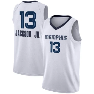 Youth Jaren Jackson Jr. Memphis Grizzlies White Swingman 2020/21 Jersey - Association Edition