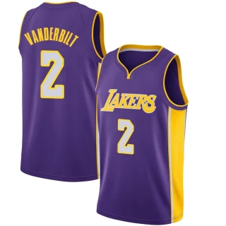 Youth Jarred Vanderbilt Los Angeles Lakers Purple Swingman Jersey - Statement Edition