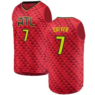 Youth Jarrett Culver Atlanta Hawks Red Fast Break Jersey - Statement Edition