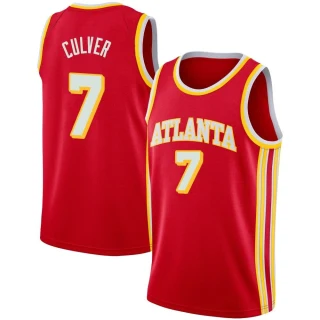Youth Jarrett Culver Atlanta Hawks Red Swingman 2020/21 Jersey - Icon Edition