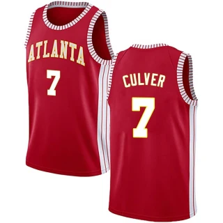 Youth Jarrett Culver Atlanta Hawks Red Swingman Jersey - Statement Edition