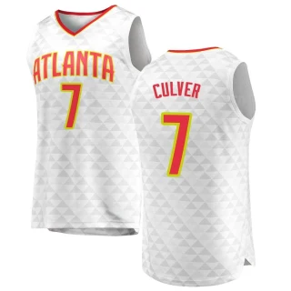 Youth Jarrett Culver Atlanta Hawks White Fast Break Jersey - Association Edition