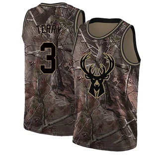 Youth Jason Terry Milwaukee Bucks Camo Swingman Realtree Collection Jersey