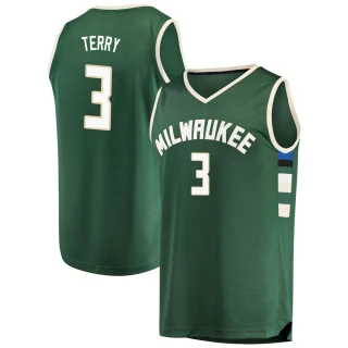 Youth Jason Terry Milwaukee Bucks Green Fast Break Jersey - Icon Edition
