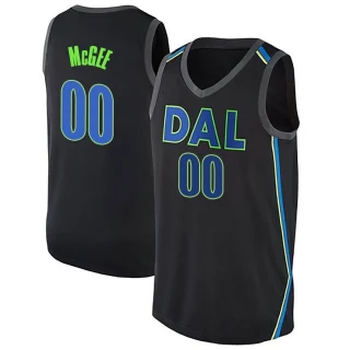 Youth JaVale McGee Dallas Mavericks Black Swingman Jersey - City Edition
