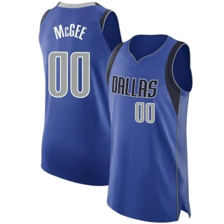Youth JaVale McGee Dallas Mavericks Royal Authentic 2020/21 Jersey - Icon Edition