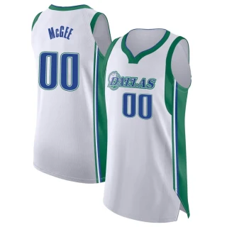 Youth JaVale McGee Dallas Mavericks White Authentic 2021/22 City Edition Jersey