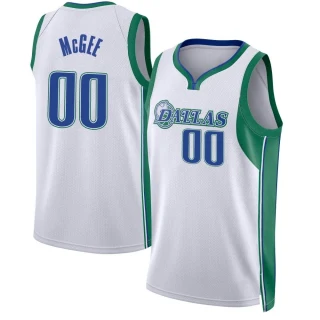Youth JaVale McGee Dallas Mavericks White Swingman 2021/22 City Edition Jersey