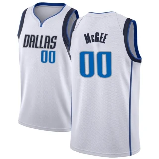 Youth JaVale McGee Dallas Mavericks White Swingman Jersey - Association Edition