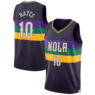 Youth Jaxson Hayes New Orleans Pelicans Purple Swingman 2022/23 City Edition Jersey