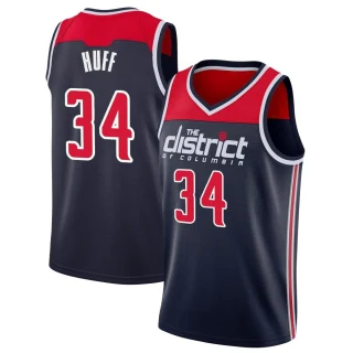 Youth Jay Huff Washington Wizards Navy Swingman 2019/20 Jersey - Statement Edition