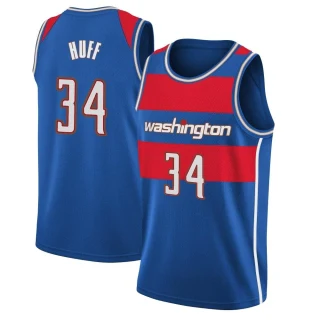 Youth Jay Huff Washington Wizards Royal Swingman 2021/22 City Edition Jersey