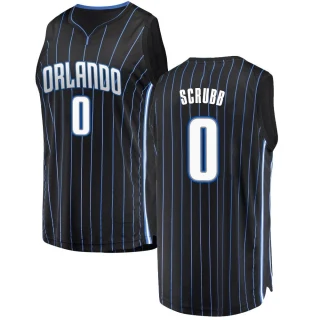 Youth Jay Scrubb Orlando Magic Black Fast Break Jersey - Statement Edition
