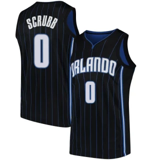 Youth Jay Scrubb Orlando Magic Black Swingman Jersey - Statement Edition