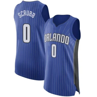 Youth Jay Scrubb Orlando Magic Royal Authentic Jersey - Icon Edition