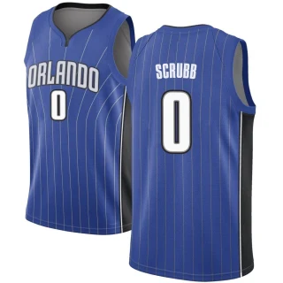 Youth Jay Scrubb Orlando Magic Royal Swingman Jersey - Icon Edition