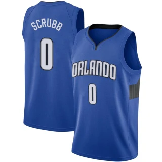 Youth Jay Scrubb Orlando Magic Royal Swingman Jordan Brand 2020/21 Jersey - Statement Edition