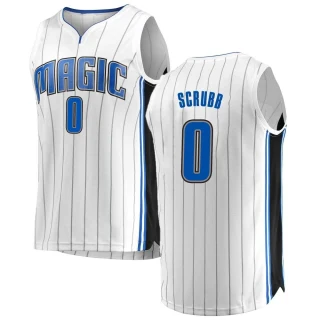 Youth Jay Scrubb Orlando Magic White Fast Break Jersey - Association Edition