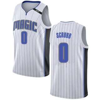 Youth Jay Scrubb Orlando Magic White Swingman Jersey - Association Edition