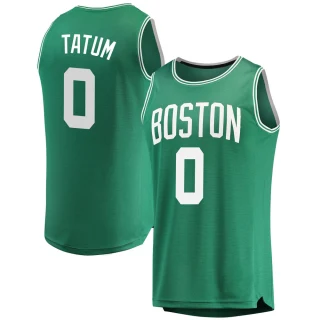 Youth Jayson Tatum Boston Celtics Green Fast Break Jersey - Icon Edition