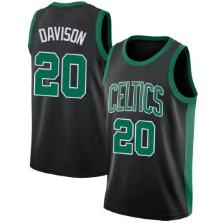 Youth JD Davison Boston Celtics Black Swingman Jersey - Statement Edition