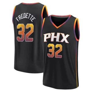 Youth Jimmer Fredette Phoenix Suns Black Fast Break 2022/23 Jersey - Statement Edition