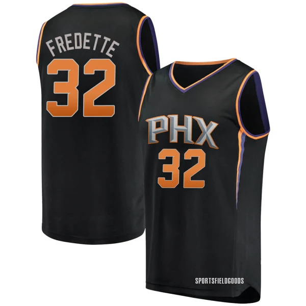 Youth Jimmer Fredette Phoenix Suns Black Fast Break Jersey - Statement Edition